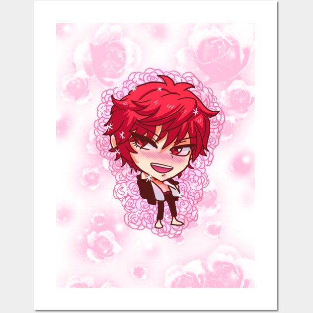 Gekkan Shoujo Nozaki kun! Mikorin bishie Wall Art by Angsty-angst